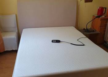 Luksusowe medyczne łóżko elektryczne – Materac TEMPUR + Stelaż FEY&CO