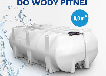 ZBIORNIK MOBILNY NA WODĘ PITNĄ 9000L