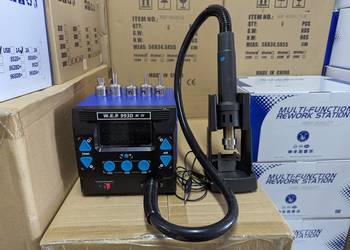 OUTLET  Stacja Lutownicza na gorące powietrze WEP 993DM-IV 120L/min 1000W