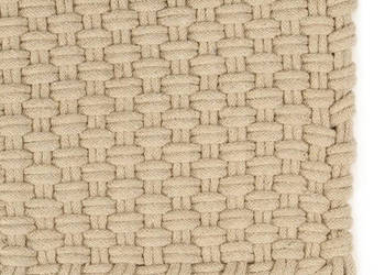 Dywan prostokątny naturalny 160x230 cm bawełna WM-345112