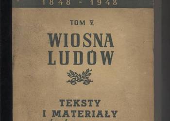Wiosna Ludów Teksty i materiały źródłowe T.V