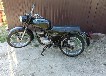 WSK 125 na chodzie