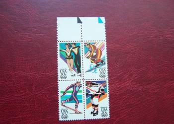 USA 1984 MNH Mi. 1671/74 Sport Olimpiada Sarajewo 84