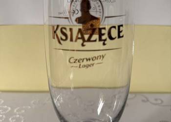 Szklanka Książęce Czerwony Lager 0.5l Oryginalny Kufel Kieliszek do Piwa Szklanka Książęce Czerwony Lager 0.5l Oryginalny Kufel Kieliszek do Piwa