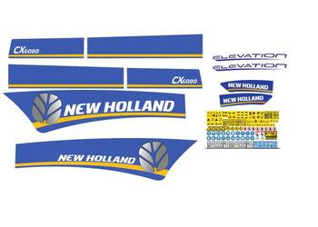 Naklejki New Holland cx 6080 super mocne zamienniki