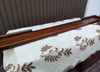 Półka Wisząca ART-DECO Orzech 188 Stara Antyk Po Renowacji Okazja.