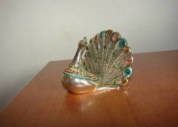 Paw aluminiowa figurka