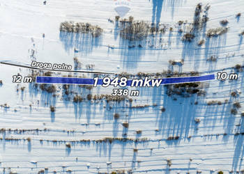 Działka rolna widokowa Biały Dunajec