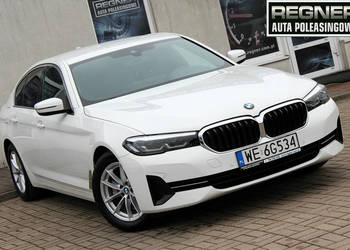 BMW 518 Salon PL FV23% Skóra Nawigacja LED Ambient Serwis ASO Gwarancja G3…