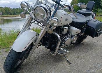 Yamaha xvs Roud Star biała dama