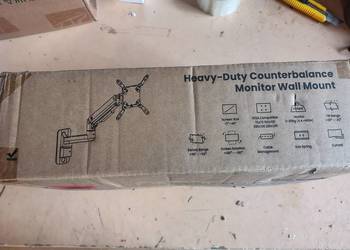 Uchwyt ścienny z ekranem PC, ramię monitora 17-32 cali, obsługa monitora 8