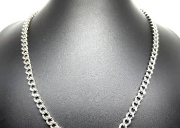 Srebrny Łańcuch Łańcuszek Próby 925 25,82g 45cm Pancerka Ocechowany