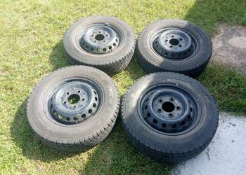 Sprzedam Komplet Opon Zimowych 15c Vw 5x130 Opony mają Dużo Bierznika