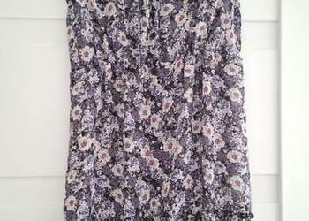Sukienka Wallis S/38 w kwiaty z falbankami