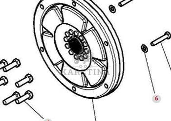 Massey Ferguson 5410 Tłumik Drgań 4306942M2