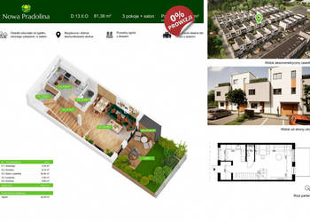 Mieszkanie na sprzedaż Tarnów Skrzyszowska 81.38m 4 pokoje