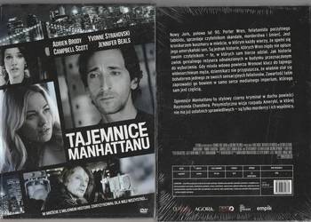 Tajemnice Manhattanu Adrien BRODY DVD