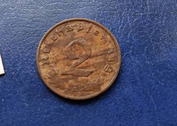 Stare monety 2 pfennig 1937 A NIemcy Stare monety 2 pfennig 1937 A NIemcy