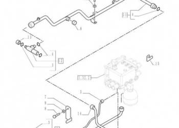 New Holland T6090 Rurka 87519188