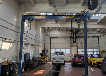 wyciągarka  bramowa przewoźna