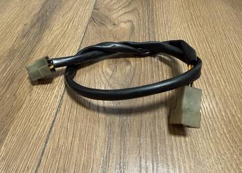 Wiązka przewodów oświetlenia tablicy rej. Fiat 126 ST 3 piny