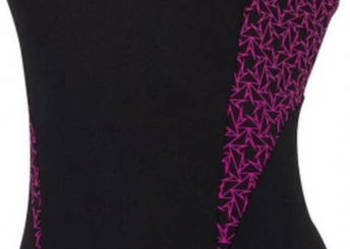 38 Speedo Strój kąpielowy jednoczęściowy czarny magenta