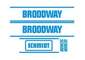 Naklejki oklejenie SCHMIDT BRODDWAY SENIOR Zamiennik