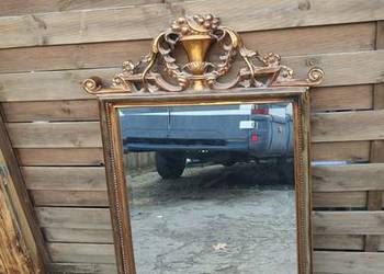 Lustro ozdobne dekoracyjne drewniana rama