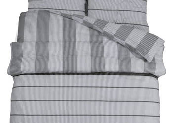Zestaw pościeli szary 225x220 cm bawełna WM-136445