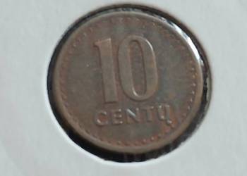 10 Centu Litwa  1991 r.