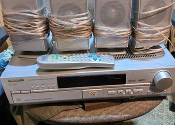 Kino domowe Panasonic .4 kolumny,pilot.