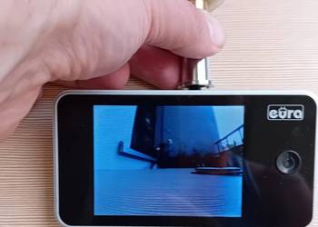 Wideowizjer do drzwi Eura VDP-01C1 srebrny Ekran 3,2'' LCD tanio
