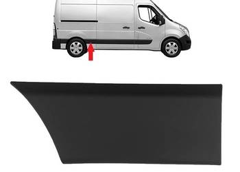 Plastik Prawa Listwa boczna błotnika Pasażera tył Renault Master 3 2010-23