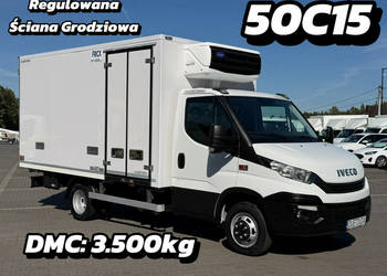 Iveco Daily 50C15 V Do 3,5tony Chłodnia Mroźnia CARIERR 500 Zasilany z Sil…