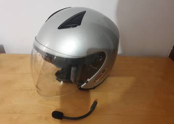Kask otwarty Baehr touring 2 blenda pod zestaw głośnowówiący