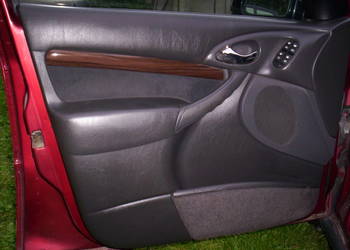 FORD FOCUS MK1 - Tapicerka Drzwi - 4szt - Ciemna + Drewno !!