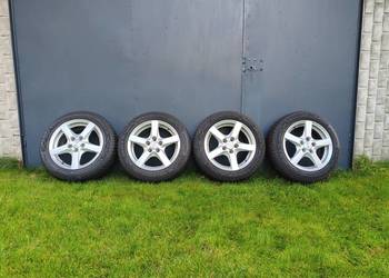 Felgi aluminiowe ENZO opony zimowe koła 16 cali 5x112 Vredestein 4szt