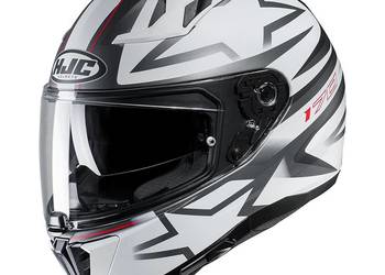 Integralny kask motocyklowy HJC i70 Blenda Cravia Biały