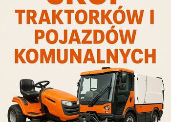SKUP POJAZDÓW KOMUNALNYCH: ZAMIATAREK TRAKTORKÓW WYWROTEK ODŚNIEŻAREK ITP