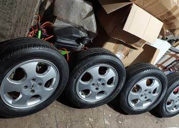 Felgi aluminiowe Opel Corsa Astra Vectra 15" 4x100 opony 195/60 lato