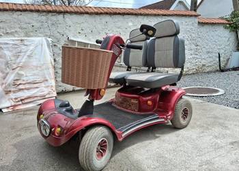 Skuter elektryczny inwalidzki dwuosobowy SHOPRIDER Duo Twist