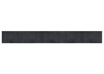 Dywan prostokątny szary 60x500 cm bambusowy WM-376736