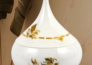 Bomboniera Rosenthal Studio Line Bjorn Wiinblad złoty dekor lata 70te
