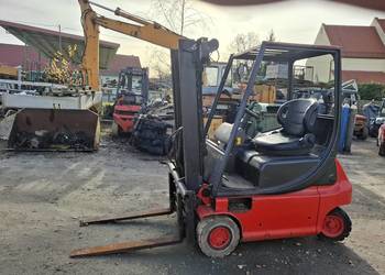 Wózek widłowy Linde E 16P elektryczny, pozycjoner, wolny skok