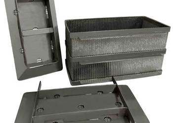 Forma serowarska prostokątna na 5 kg,  AISI 304