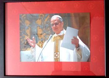 139 - 04 Obraz (30x40) Papież - Leon XIV - Robert Francis Prevost