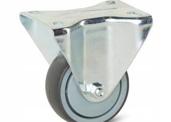 Koło stałe 80mm 80kg guma termoplastyczna