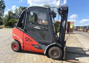 wózek widłowy LINDE H20T/600 EVO LPG kabina klima 2017r pompowane koła