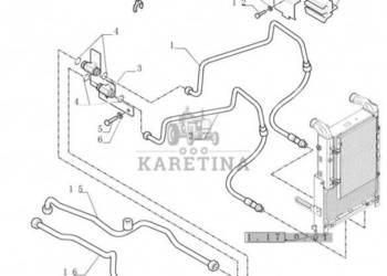 New Holland T6010 Uchwyt 84136405