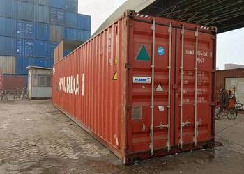 Kontener morski magazyn 40 DV/HC, 12 metrowy, transport